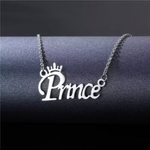 "Prince" Pendant Men Stainless Steel Necklace (EGN083)
