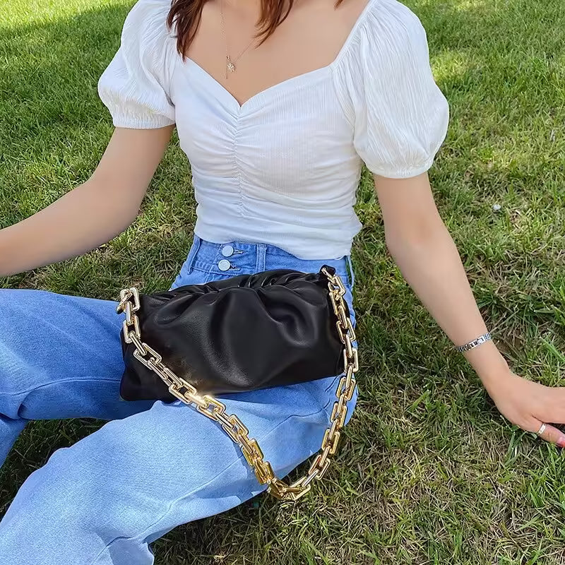 PU Leather Clutch Shoulder & Hand Women Bag (EGB269)