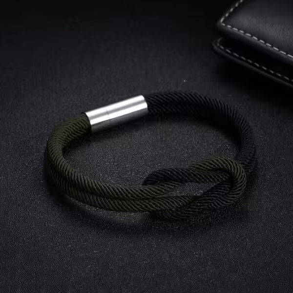 Bracelet unisexe en corde (EGBT363)