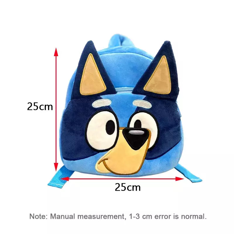 Bluey Cartoon Kids Backpack – Moose Bluey Kindergarten School Bag for Children | Picnic, Travel & Snack Bag | Gift for Boys & Girls