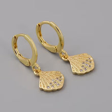 Boucles d'oreilles coquillage pour femmes