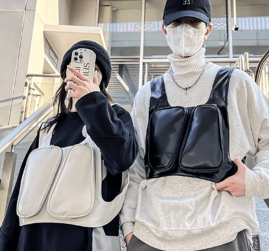 Shoulder Vest Zipper Bag Anti-Theft (EGB7708)