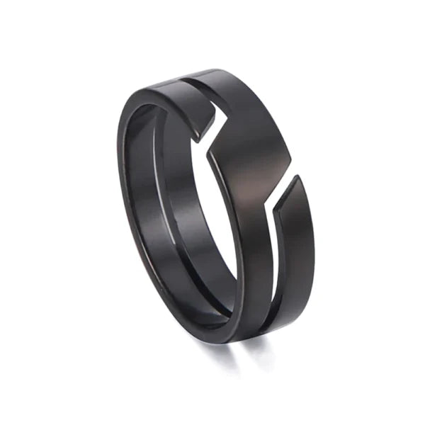 simple stainless steel unisex ring egr010 gallery img 4