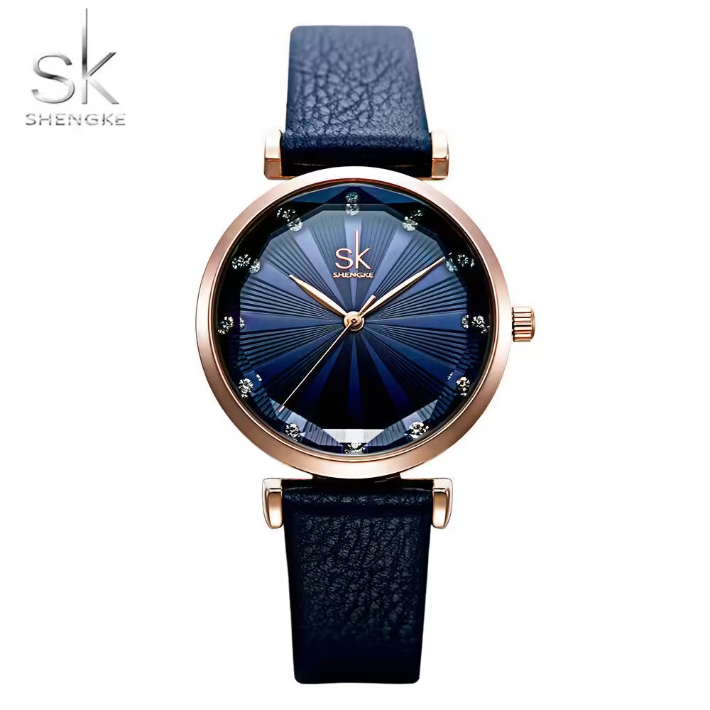 Montre femme SK en cuir (K0099)