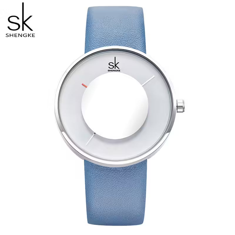 ساعة SK الجلدية النسائية (K0107)