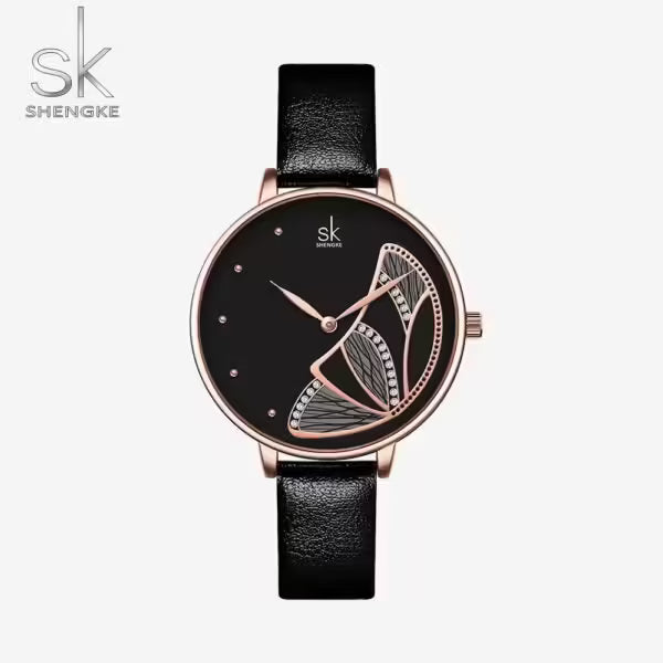 ساعة SK الجلدية النسائية (K0118)
