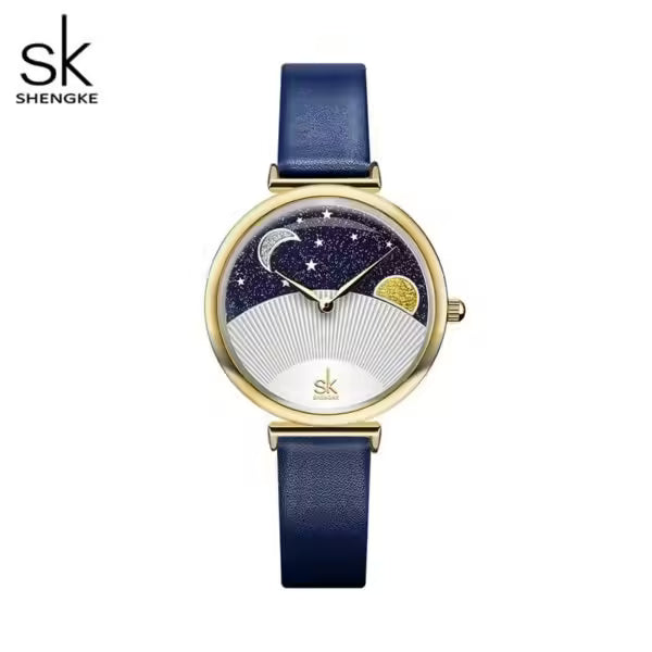 SK Leather Women Watch (K0124)