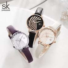 SK Leather Women Watch (K0153)