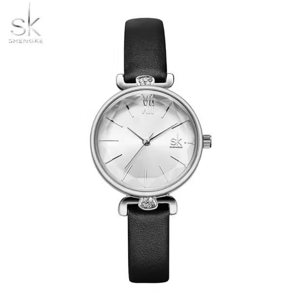 ساعة SK الجلدية النسائية (K8067)