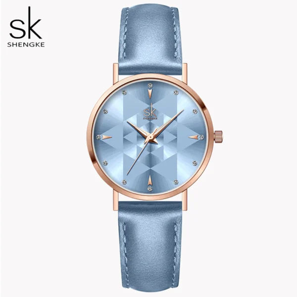 SK Mesh Stainless Steel Women Watch (K0157)