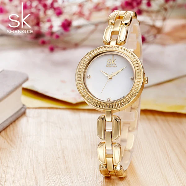 SK Stainless Steel Women Watch (K0003)