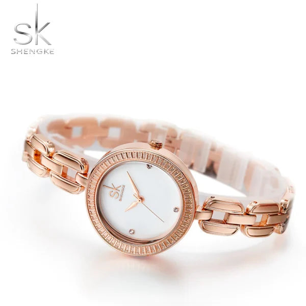 SK Stainless Steel Women Watch (K0003)