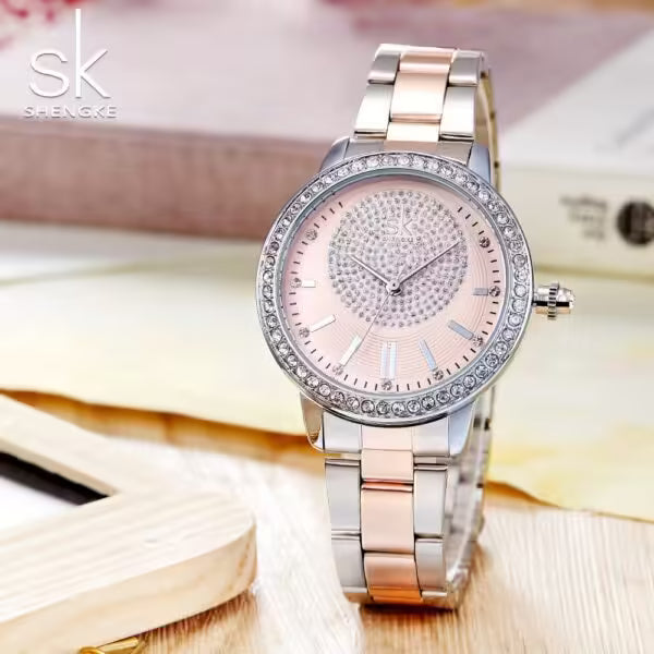 SK Stainless Steel Women Watch (K0075)