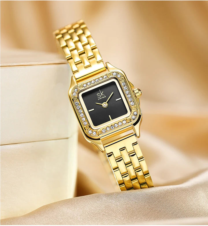 SK Stainless Steel Women’s Watch (K0173)