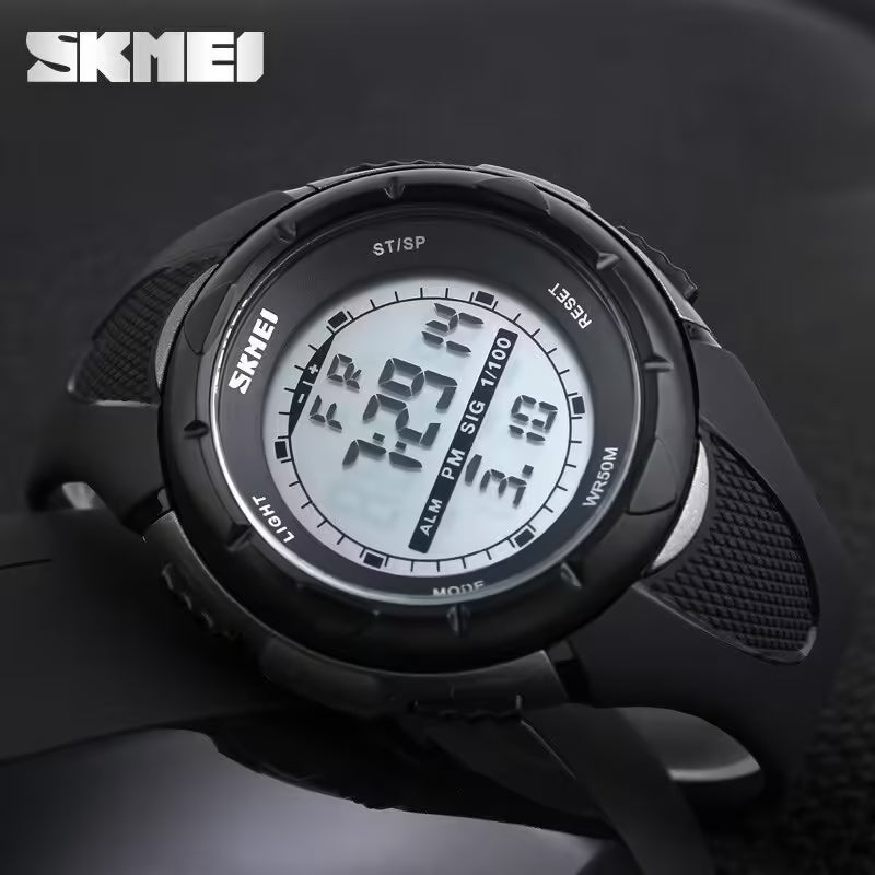 ساعة SKMEI الرقمية للأطفال بسوار من السيليكون (1074)