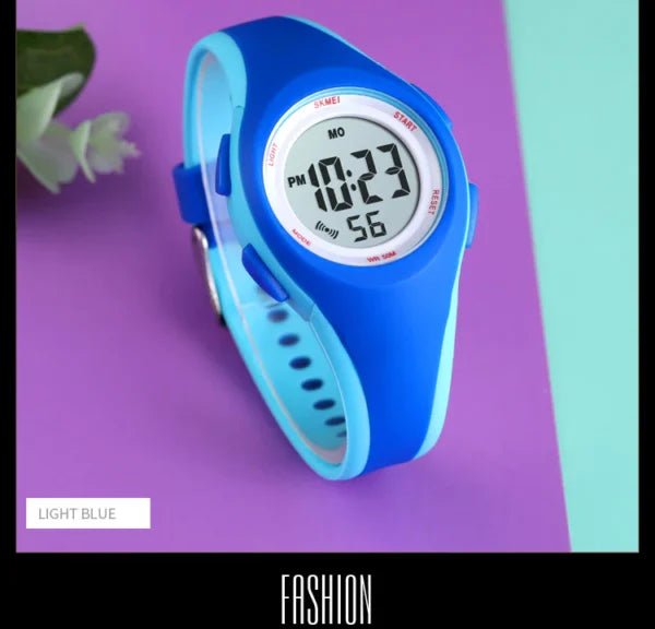 Montre numérique pour enfants SKMEI avec bracelet en silicone (1459)