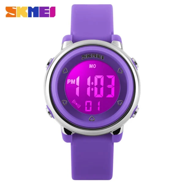 Montre numérique pour enfants SKMEI avec bracelet en silicone (1100)