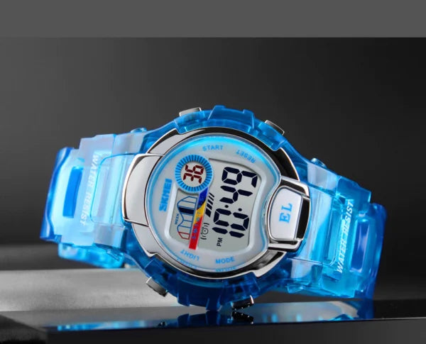 Montre numérique pour enfants SKMEI avec bracelet en silicone (1450)