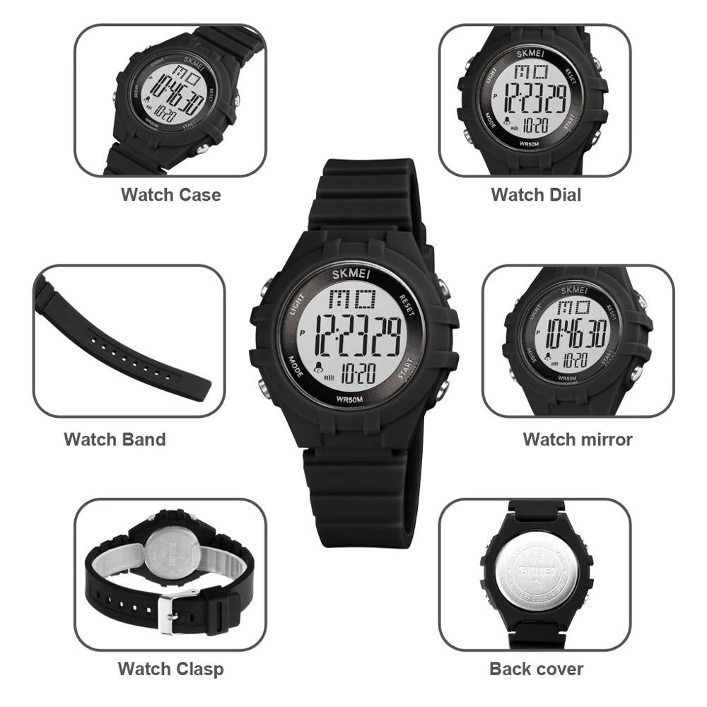 SKMEI Kids Digital Silicone Strap Watch (1716)
