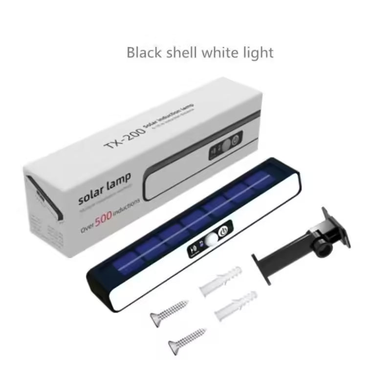 Lumières de barricade rouges et bleues clignotantes à explosion solaire