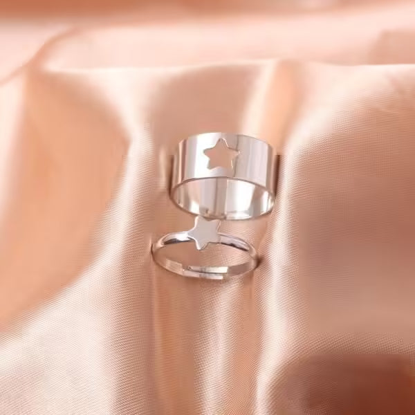 Star Adjustable Women Ring (EGR003)