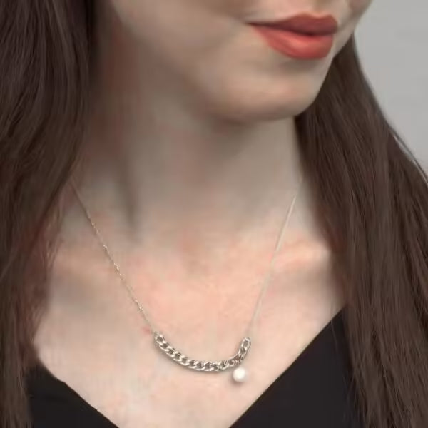 سلسلة نسائية من الخرز الذهبي (C5)