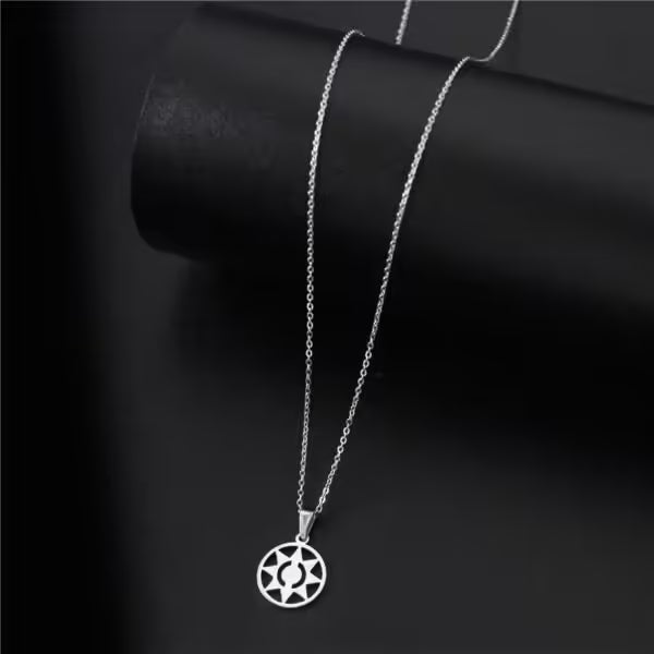 Sun God Pendant Unisex Necklace(EGN159)
