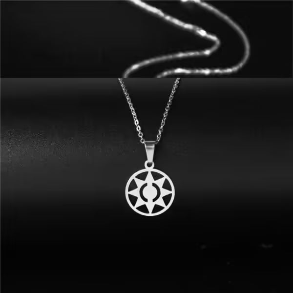 Sun God Pendant Unisex Necklace(EGN159)
