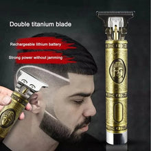 Professional Hair Clipper – 16 x 3 cm Cordless Rechargeable T-Blade Beard & Hair Trimmer