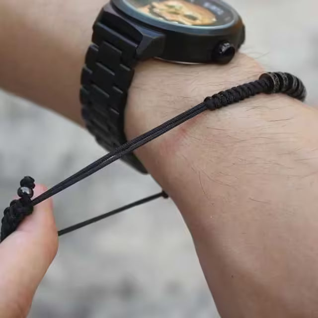 مجموعة من ثلاث قطع من أساور شامبالا قابلة للتعديل (EGBT204)