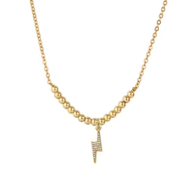 قلادة نسائية على شكل رعد (EGN069)