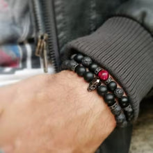 Trendy Different Shapes Beads Bracelet (EGBT074)