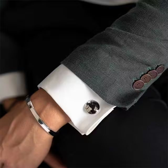 Bracelet jonc unisexe en acier inoxydable (EGBT345)