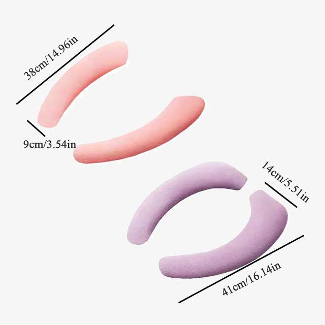 Universal Toilet Seat Cover – Soft WC Paste Sticky Seat Pad, Washable Bathroom Warmer Cushion, Solid Color Lid Cover