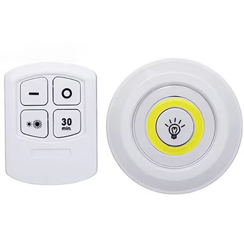 Remote-Controlled Dimmable LED Night Light for Cabinets & Closets