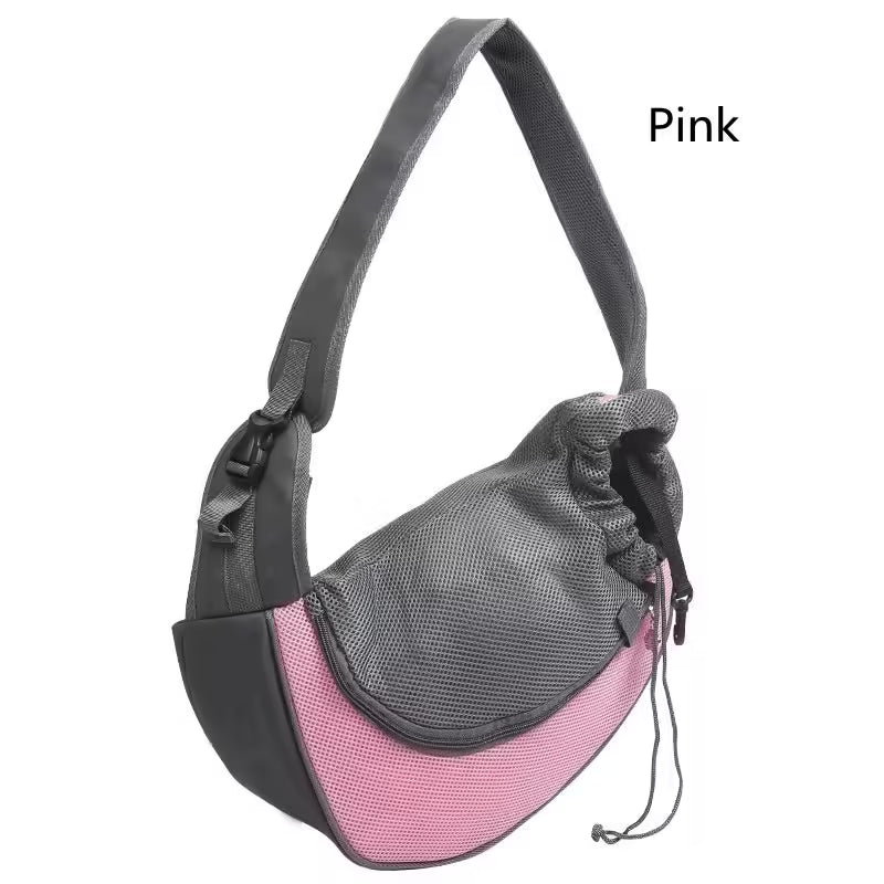 Pet Puppy Carrier – Comfortable Outdoor Travel Sling Bag for Dogs