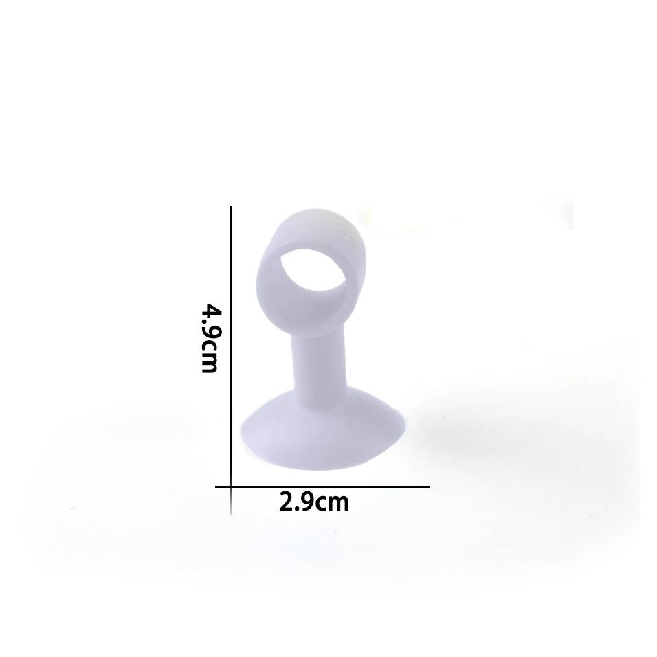 Protection anti-collision sans perforation pour porte à ventouse