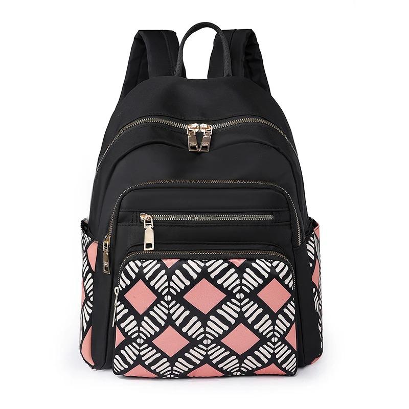 Sac à dos pour femme avec motif imprimé (EGB137)