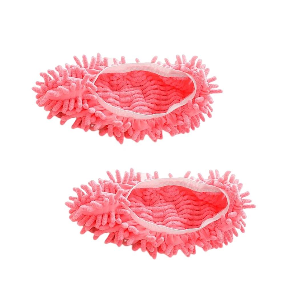 Surchaussures en chenille pour le nettoyage des sols, surchaussures faciles à vivre