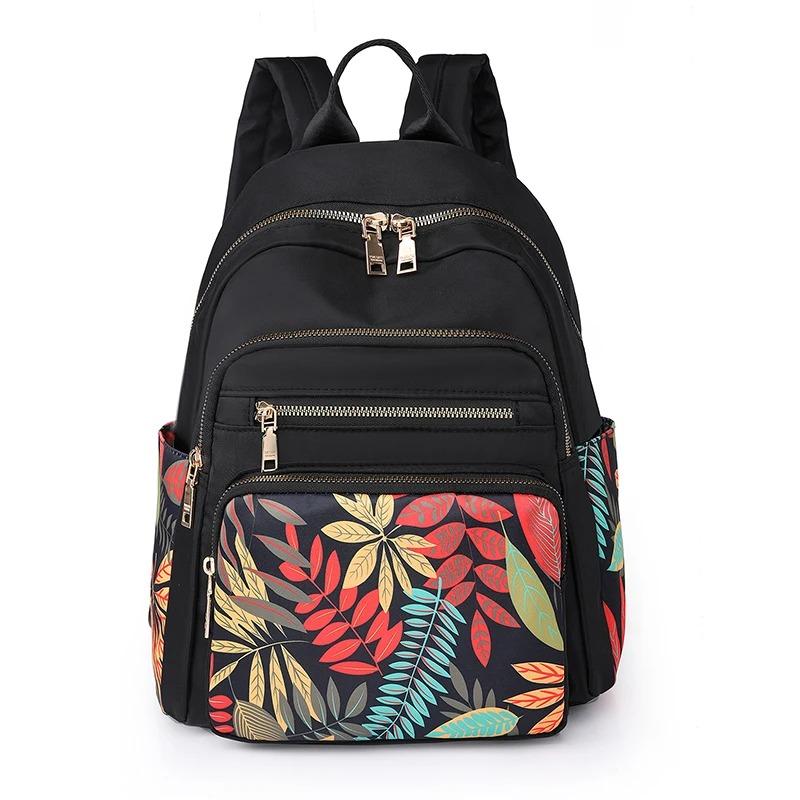 Sac à dos pour femme avec motif imprimé (EGB137)