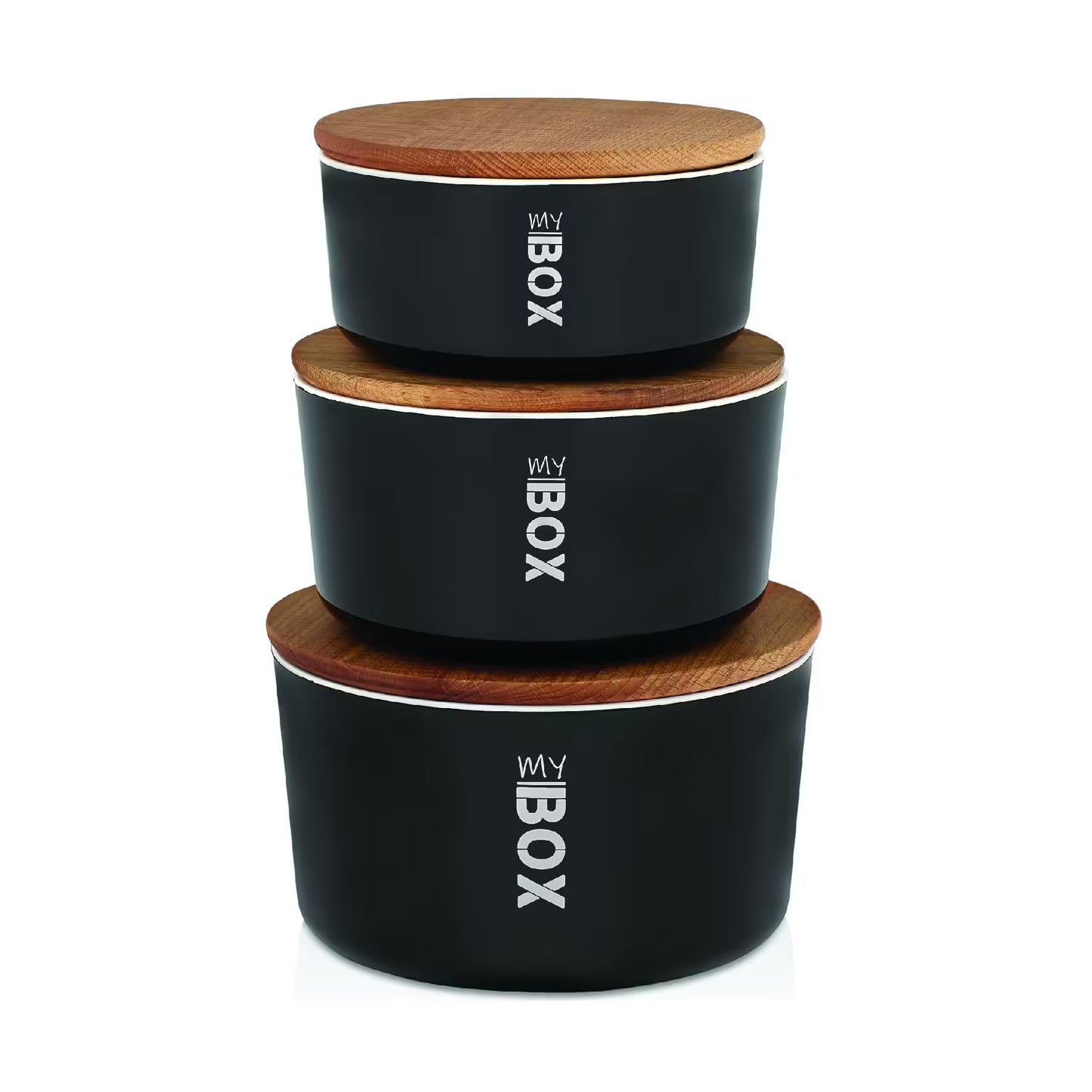 Ensemble de 3 boîtes alimentaires WELLINI® Voi