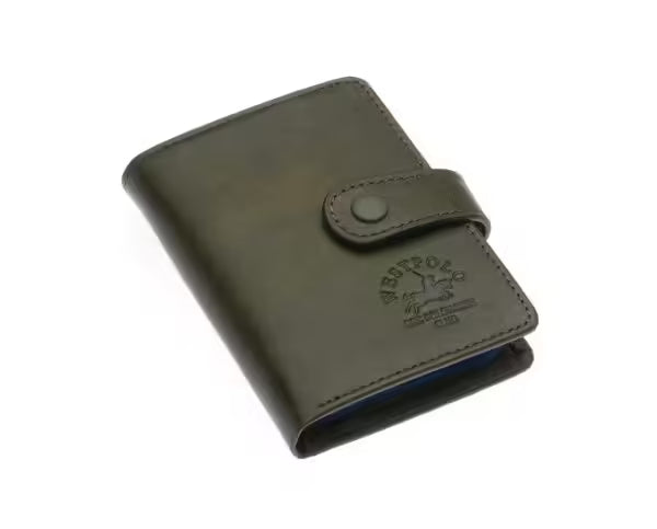 Westpolo Alex Crazy Tumbled Genuine Leather Unisex Wallet with Large Card Holder (310C)