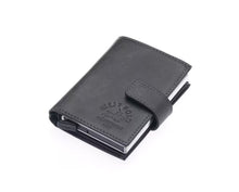 Portefeuille unisexe Westpolo Crazy en cuir (5570C)