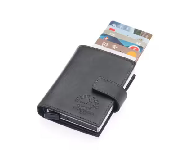 Westpolo Alex Genuine Leather Unisex Wallet with Large Card Holder (5570C)