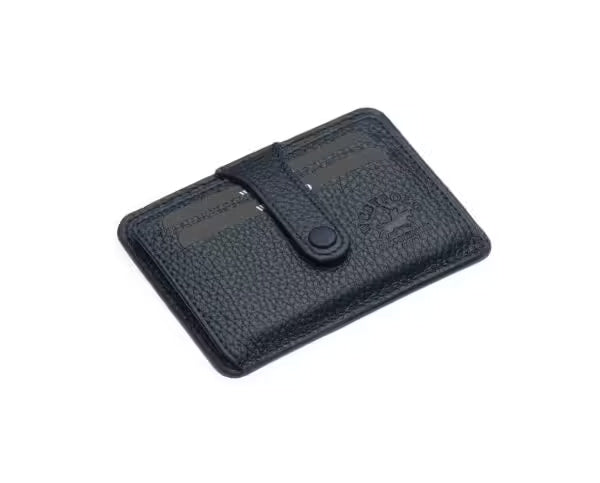 Porte-cartes unisexe multicompartiments Westpolo Carpi en cuir véritable Flirt (115)