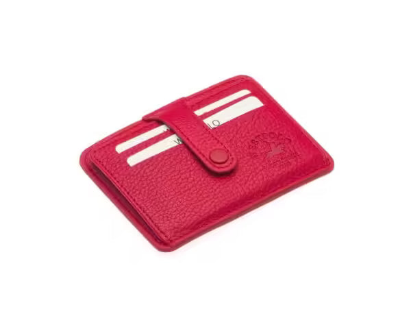 Porte-cartes unisexe multicompartiments Westpolo Carpi en cuir véritable Flirt (115)
