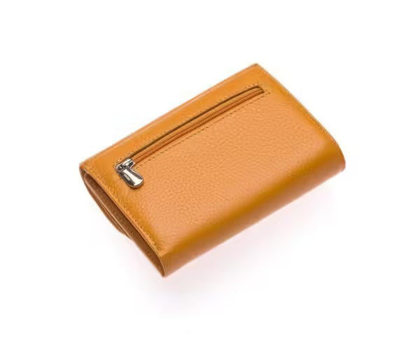 Westpolo Cindy Genuine Leather Small Women's Wallet with Coin and Card Holder Compartment (415)