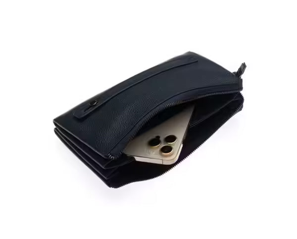 محفظة ويستبولو إيجل للجنسين من الجلد الطبيعي مع حجرة للهاتف (7070)