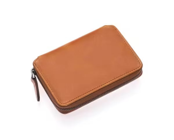 Westpolo Genuine Crazy Tumbled Leather Vintage Card Holder Wallet (1795C)
