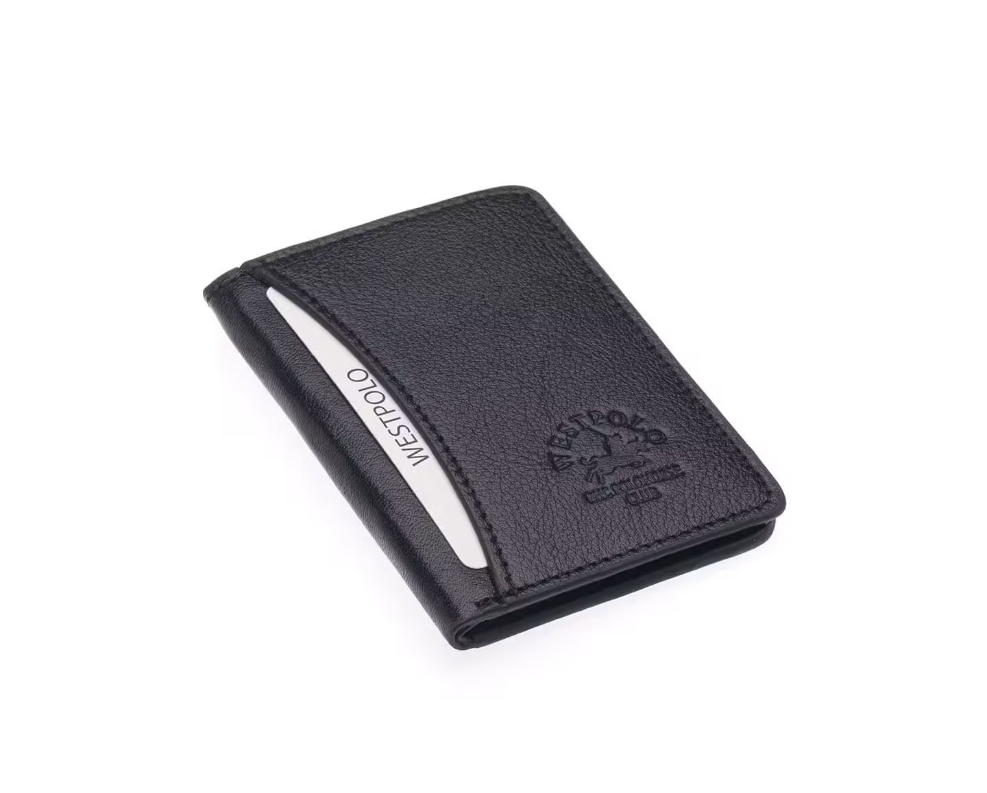 Westpolo Genuine Leather Men Cardholder Wallet (202)